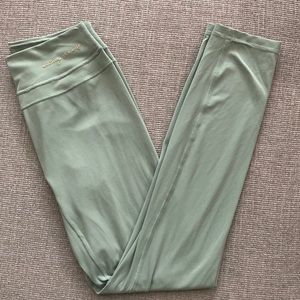 Whitney Simmons X GymShark V2 moss green leggings, size M